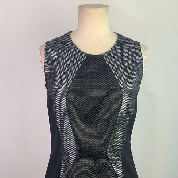 Hugo Boss Black and Gray Sleeveless Dress - Picture 2 of 10